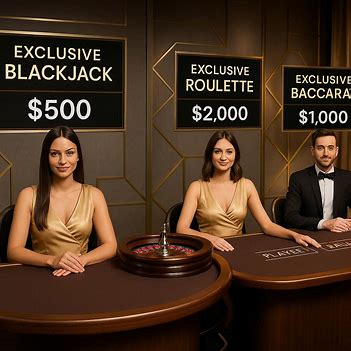 Exclusive online casino tables